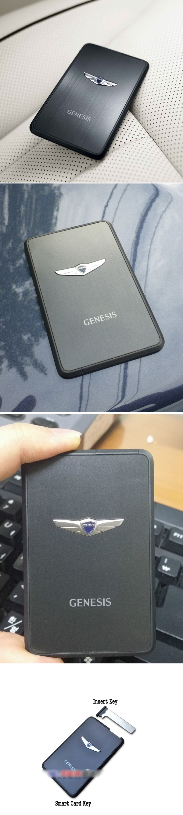 Smart Key Card Type Entry Key Genuine OEM For 2015 2016+ Hyundai